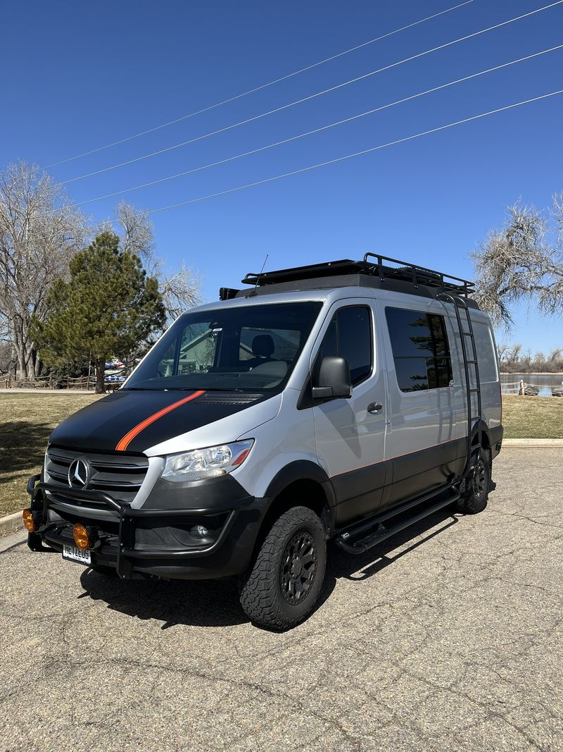 Picture 4/19 of a 2019 Mercedes Sprinter 4x4 Diesel 144 w/Sportsmobile Pop-Top for sale in Lafayette, Colorado