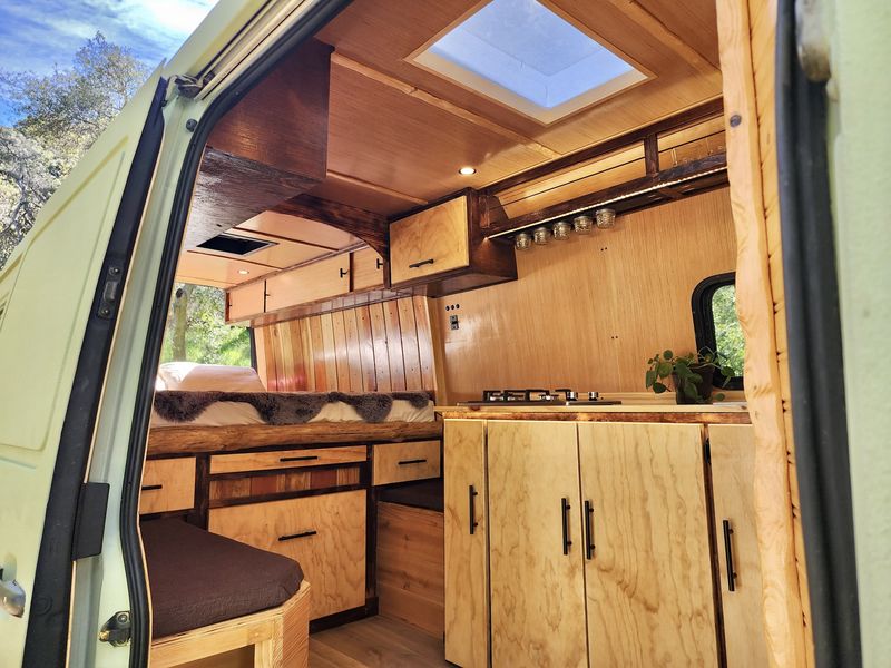 Picture 1/8 of a Cozy Sprinter Van Conversion w/ SOLAR and SKYLIGHT  for sale in Los Angeles, California