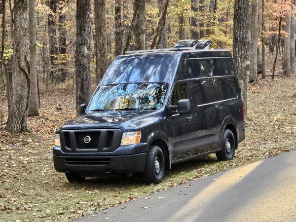 Nissan nv2500 camper build fashion