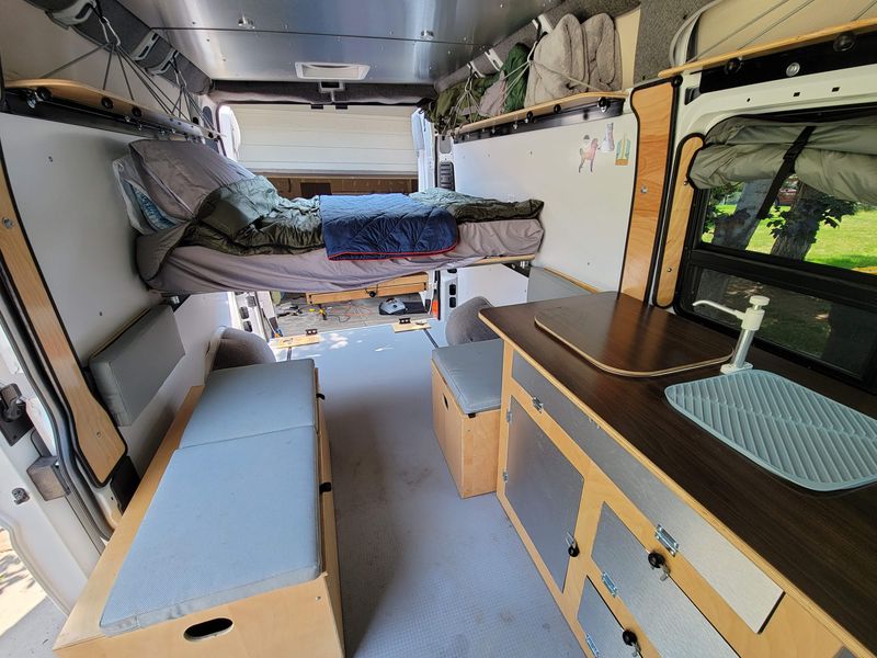 Picture 1/10 of a 2021 Ram Promaster 2500 Minimalist style camper van (159") for sale in Golden, Colorado
