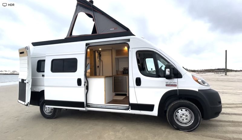 Picture 1/6 of a Cozy Ram Promaster with Rooftop Tent - Sleeps 4. for sale in Kapaa, Hawaii
