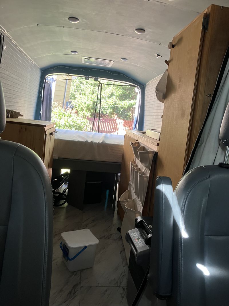 Picture 5/12 of a 2016 Ford transit, medium roof conversion van for sale in Raleigh, North Carolina
