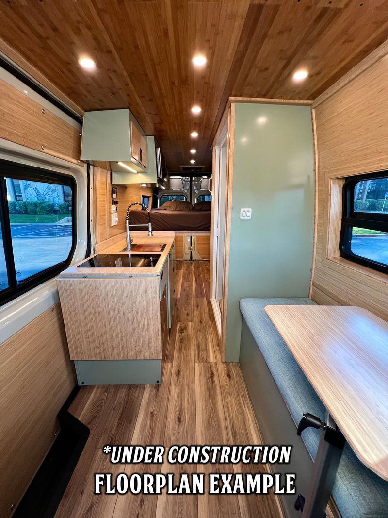 Picture 1/13 of a AWD New 23ft Mercedes Campervan with Shower, AC, Heater for sale in Rancho Cordova, California