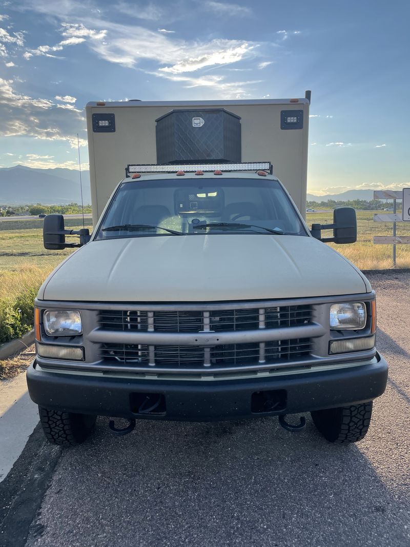 Picture 2/14 of a 1994 Chevy 4x4 Ambulance Camper for sale in Colorado Springs, Colorado
