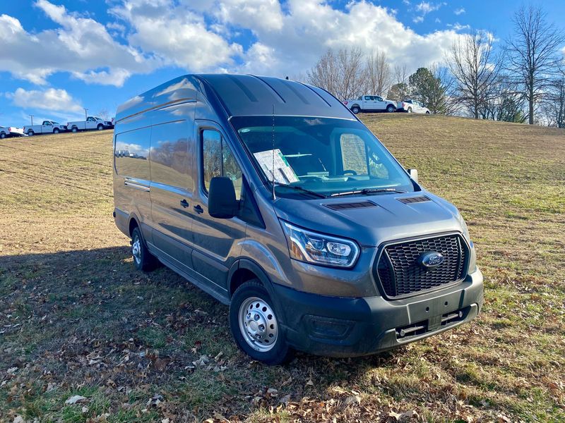 Picture 1/4 of a 2023 NEW Carbonized Gray AWD Ford Transit 250 High-Roof EXT for sale in Fayetteville, Arkansas
