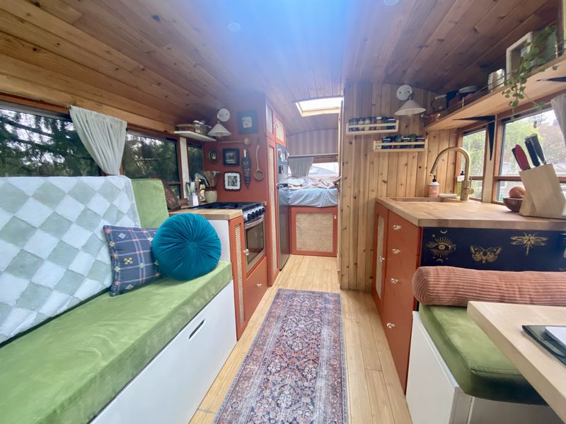 Picture 5/23 of a 2007 Lavender Skoolie - Cottage on wheels! for sale in Portland, Oregon