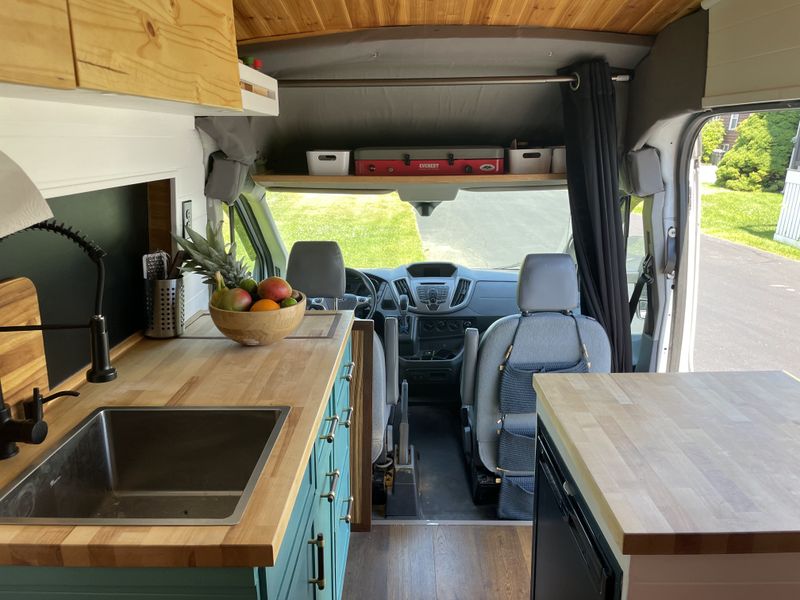 Picture 3/13 of a 2015 Diesel Ford Transit Camper  for sale in Scarborough, Maine