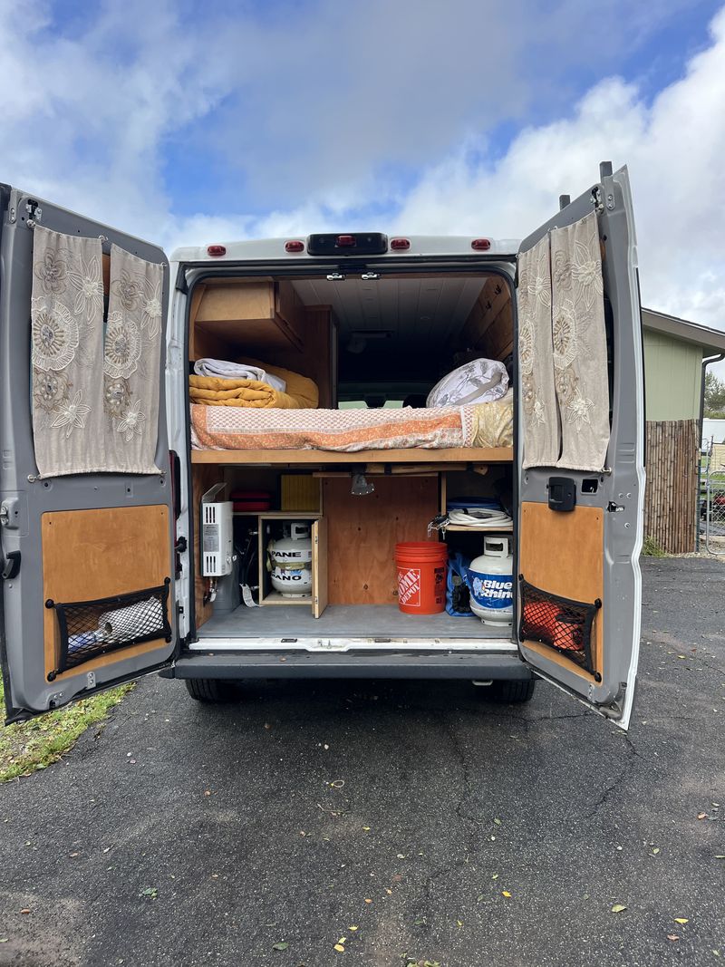 Picture 4/23 of a Custom Off Grid Promaster w/ shower & chemie toilet for sale in Goleta, California