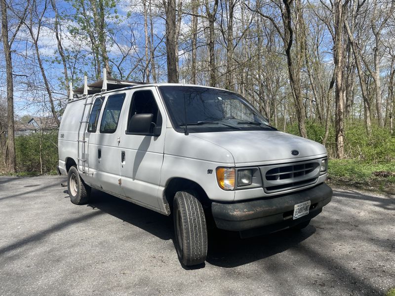 Picture 1/8 of a Ford E250 camper van w.rebuilt engine + more  for sale in Salem, New York