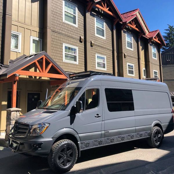 Camper Van For Sale: 2017 Mercedes Sprinter 170 4x4 OUTSIDE VAN