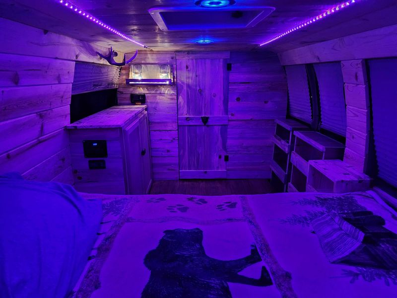 Picture 2/15 of a Ford E150 rustic mini cabin conversion for sale in Sparks, Nevada