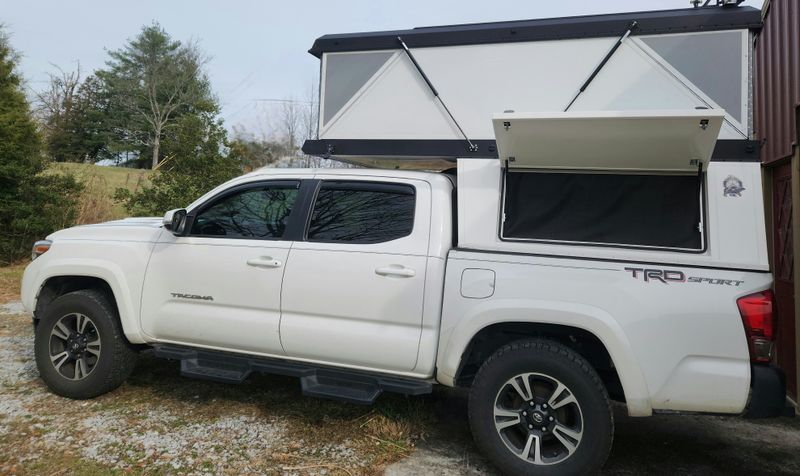 Picture 5/5 of a 2016 tacoma with hiatus camper for sale in Crossville, Tennessee