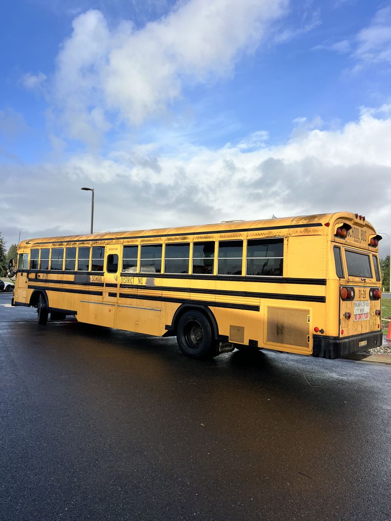 Picture 3/4 of a 2002 blue bird bus for sale in Ashland, Oregon