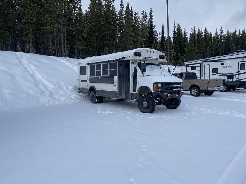 Picture 3/3 of a  4x4 Turbo Diesel Bus Lifted with 33” K02s for sale in Salt Lake City, Utah