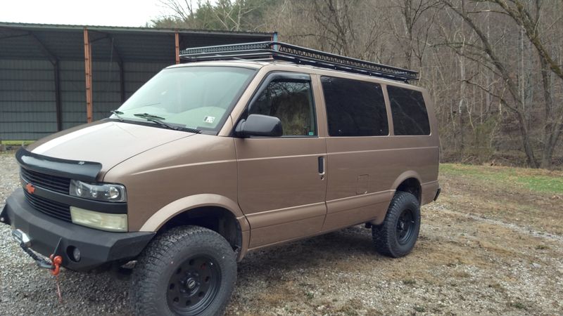 Picture 1/38 of a 2003 Chevy Astro van all wheel drive over land build for sale in Sugar Run, Pennsylvania