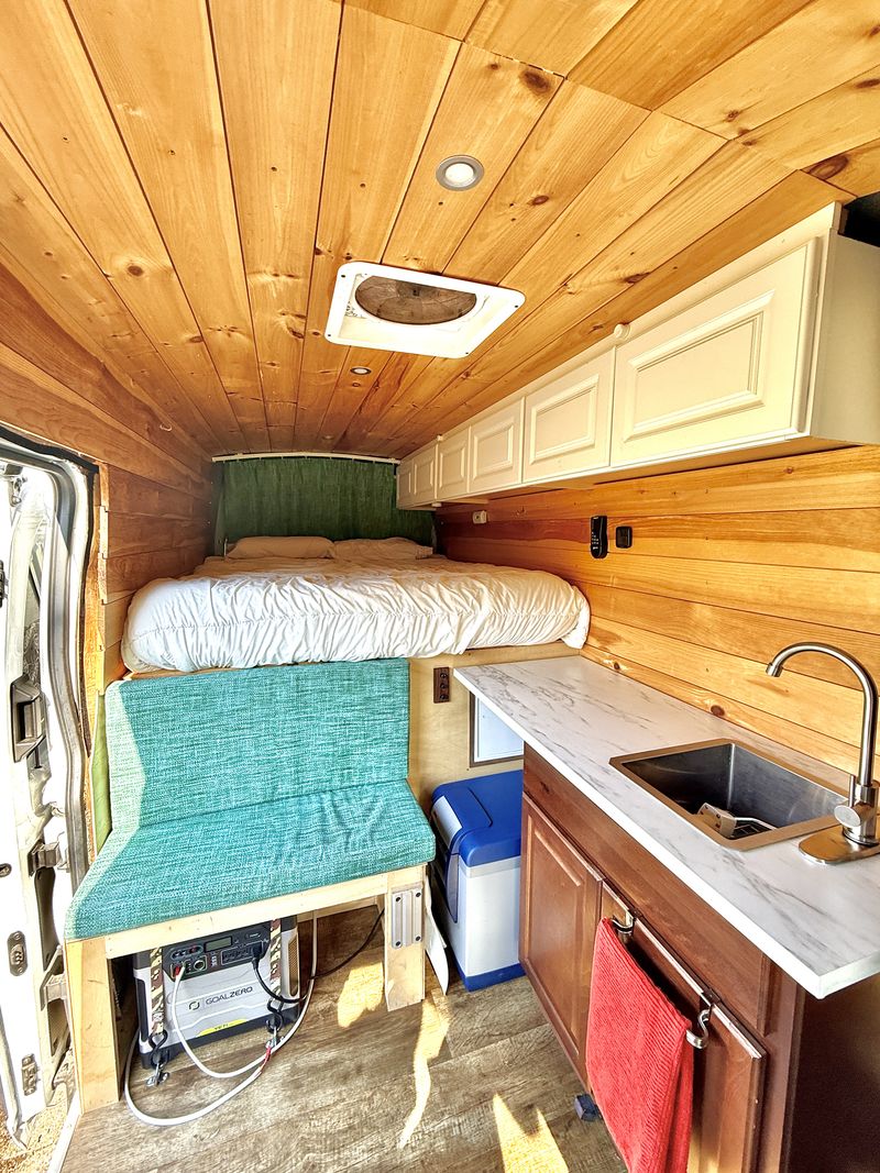 Picture 1/33 of a 2018 Ford Transit 250 High Roof Van Conversion - Low Mileage for sale in Cohasset, Massachusetts