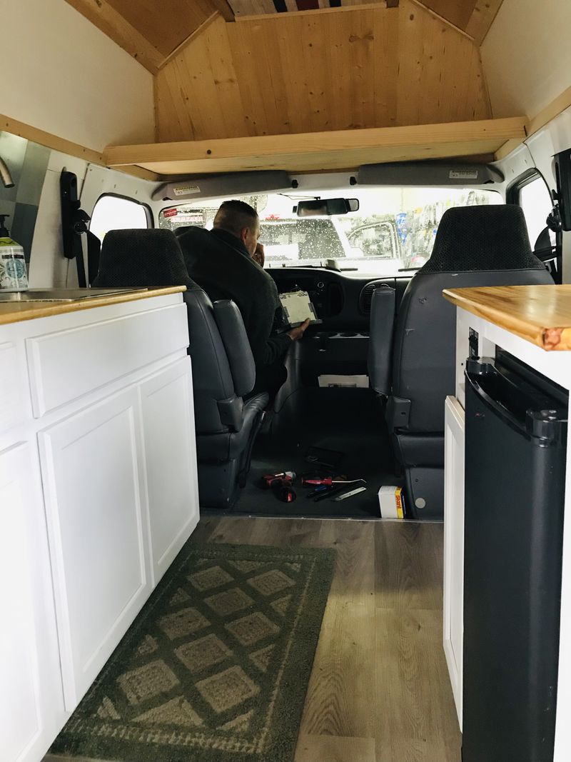 Picture 5/7 of a High Roof 1998 Dodge Ram 3500 Camper Van for sale in Escondido, California