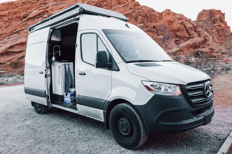 Picture 1/9 of a 2021 Mercedes Sprinter van 144 for sale in Springfield, Missouri