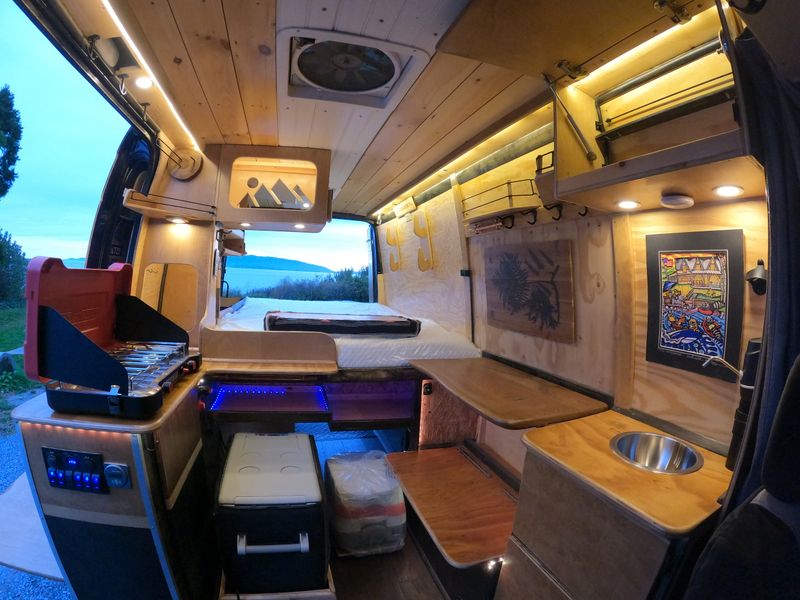 Picture 1/15 of a Sprinter Campervan - Hot Shower & More for sale in Bellingham, Washington