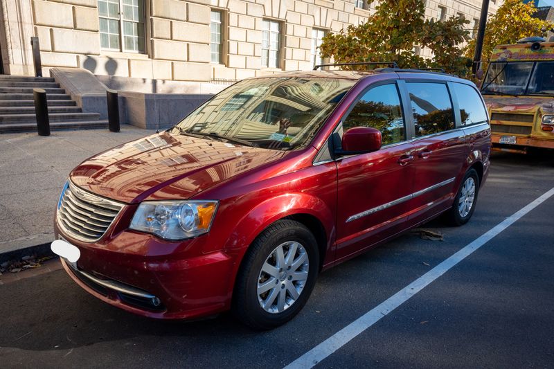 Picture 4/15 of a 2014 Chrysler Town & Country with camping insert and bed! for sale in Brooklyn, New York
