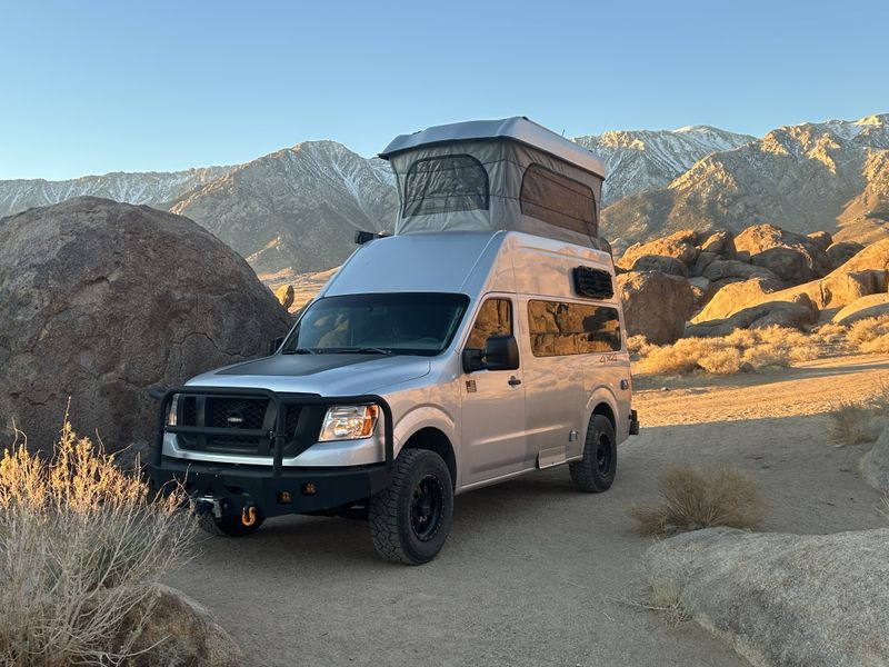 Picture 3/15 of a Ultimate 4x4 off-road camper van, 2013 Nissan NV3500 for sale in Santa Cruz, California