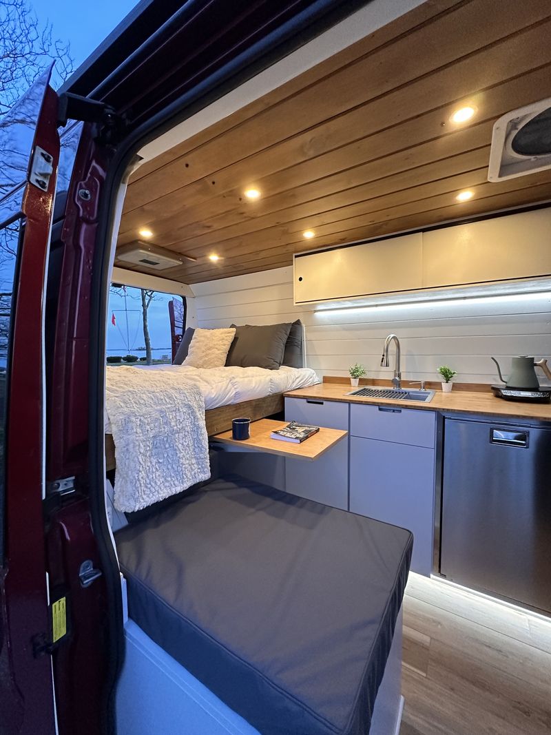 Picture 1/22 of a New Build 4 season Promaster Highroof 12v AC, 800amp lithium for sale in Sandy Hook, Connecticut