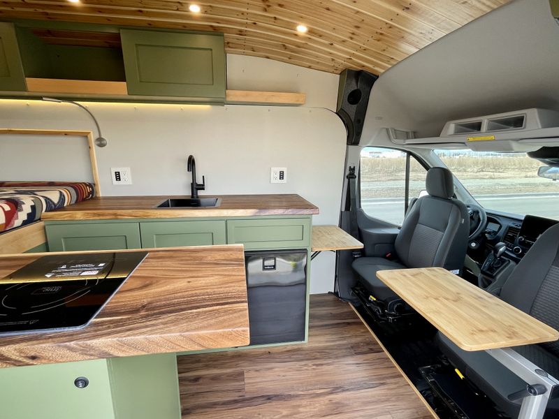 Picture 6/10 of a 2021 AWD Ford Transit 250 Ecoboost High Roof  for sale in Whitefish, Montana