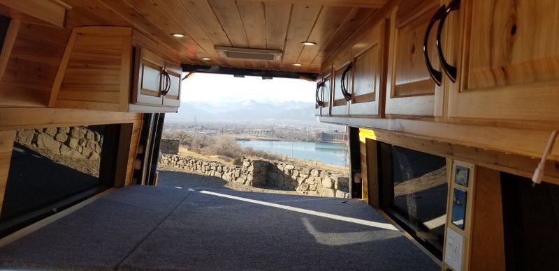 Picture 6/10 of a  Camping Van 2014 Black Mercedes-Benz Hi Roof Sprinter 2500  for sale in Boulder, Colorado