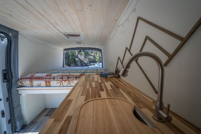 Picture 5/13 of a Low Mileage (31k) Road Ready Build 2016 Ford Transit for sale in Leavenworth, Washington