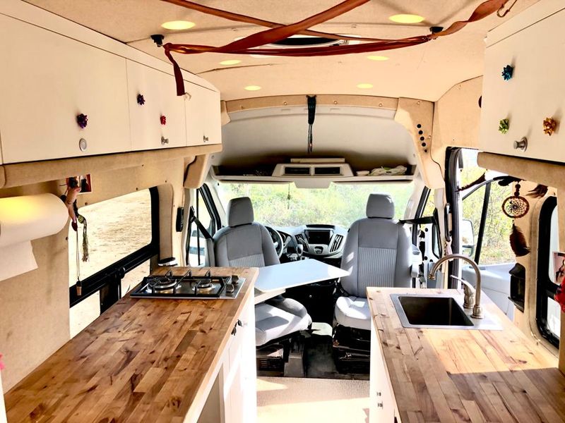 Picture 2/16 of a Professionally Built Ford Transit 350 High Roof Ext Length  for sale in Huntington Beach, California