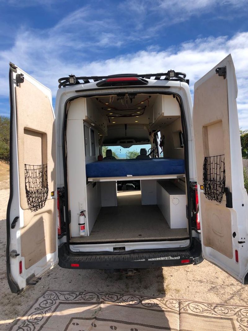 Picture 5/16 of a Professionally Built Ford Transit 350 High Roof Ext Length  for sale in Huntington Beach, California