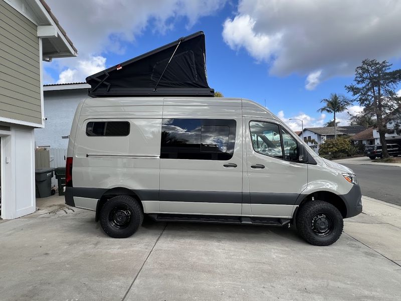 Picture 1/44 of a 2024 Sprinter AWD PopTop Weekender, seats up to 8 sleeps 4+ for sale in Encinitas, California
