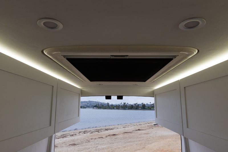 Picture 5/38 of a New Conversion, Minimalist Stealth Ford Transit High Roof for sale in San Diego, California