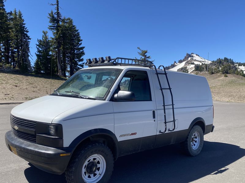 Picture 1/9 of a 2000 Chevy Astro Overland AWD (solar power) for sale in Grants Pass, Oregon