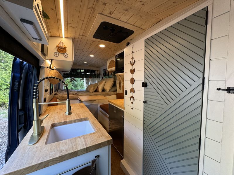 Picture 1/46 of a 2022 AWD Extended Ford Transit-350 Custom Luxury Build for sale in Tacoma, Washington