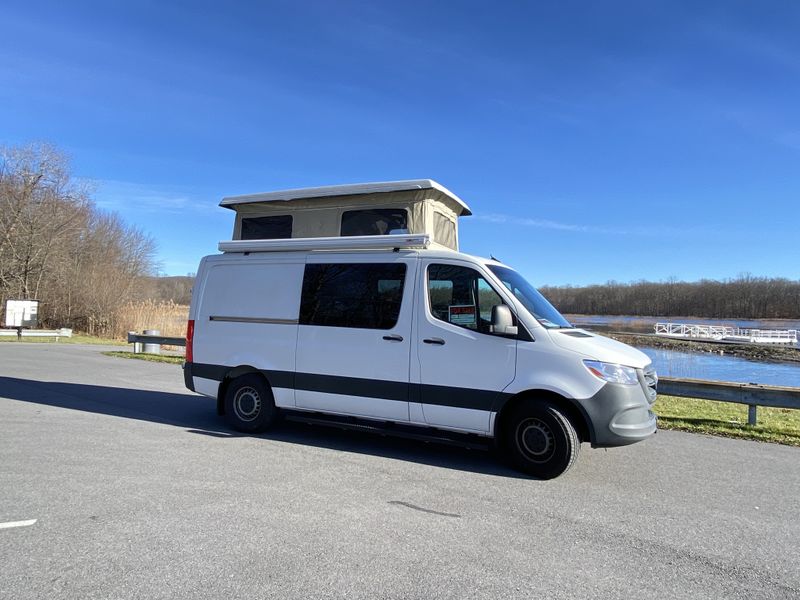Picture 3/21 of a Mercedes Conversion Camper Van with Penthouse Pop top for sale in Bangor, Pennsylvania