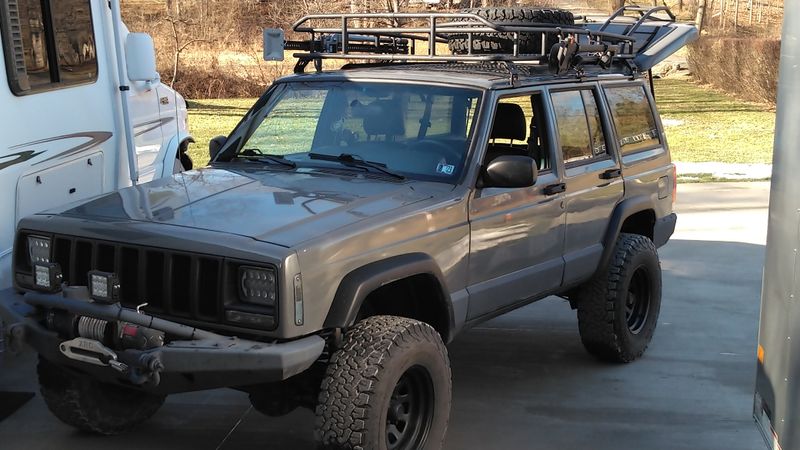 Picture 1/8 of a (Price reduced) 2000 Jeep Cherokee XJ , Overland build. for sale in Sugar Run, Pennsylvania