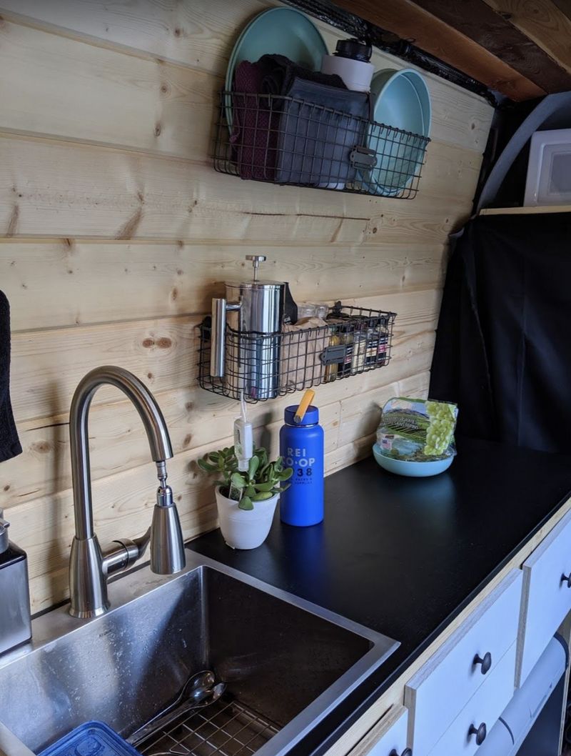 Picture 4/9 of a 2008 Dodge Sprinter fully off-grid camper for sale in Bellevue, Washington