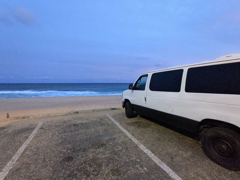 Picture 2/14 of a 2014 Ford e350 camper 1000 watt solar w/ refrigerator for sale in Honolulu, Hawaii