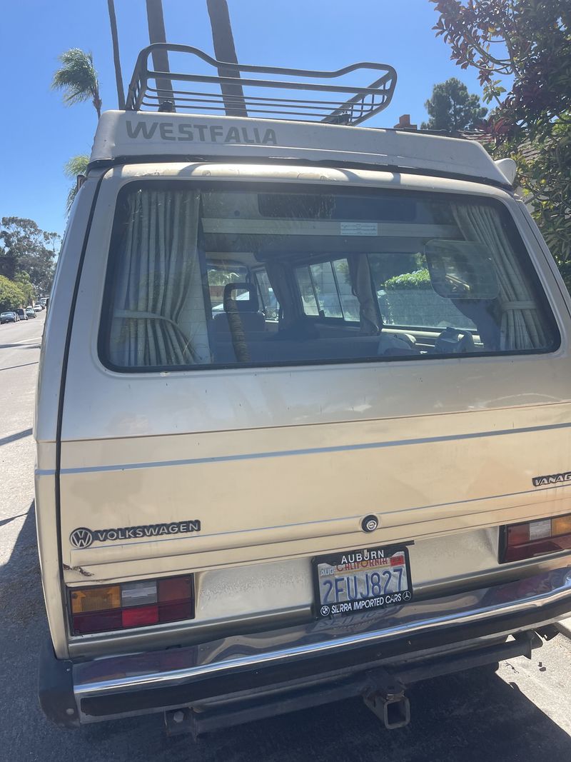Picture 1/3 of a 1987 VW Weekender for sale in San Diego, California