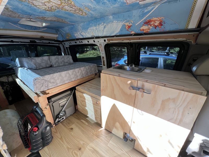 Picture 1/30 of a Full Live in Chevy Express 4WD for sale in Jackson, Wyoming