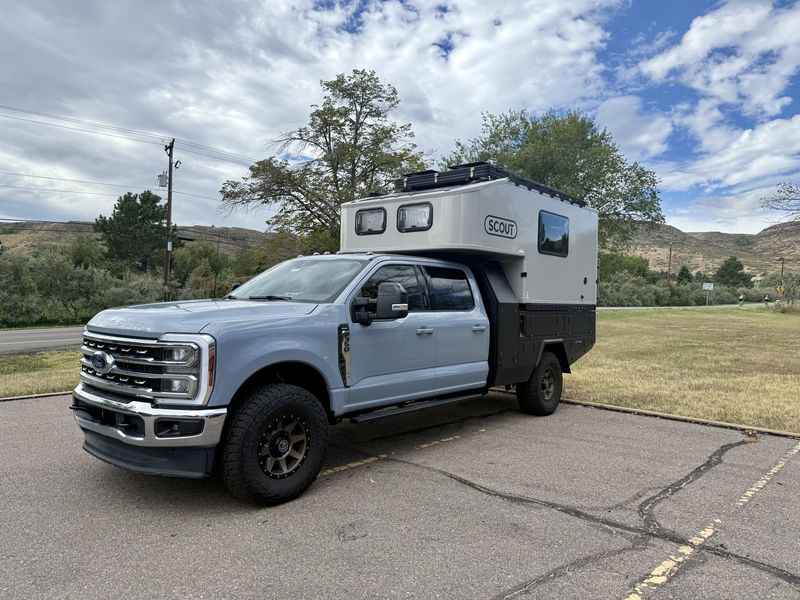 Picture 2/33 of a 2024 Ford F350 (w/ Bowen Customs Bed) & 2022 Scout Kenai for sale in Golden, Colorado