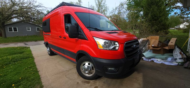 Picture 4/15 of a 2020 Ford Transit AWD LWB Medium Roof- Partial Build for sale in Cedar Rapids, Iowa