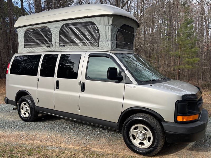 Picture 2/32 of a One of a kind! Flexible passenger van with huge pop top! for sale in Raleigh, North Carolina