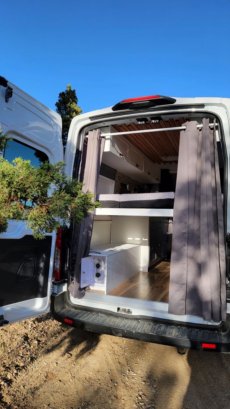 Picture 4/18 of a Ford Transit 2022 with inside bathroom for sale in Big Bear City, California