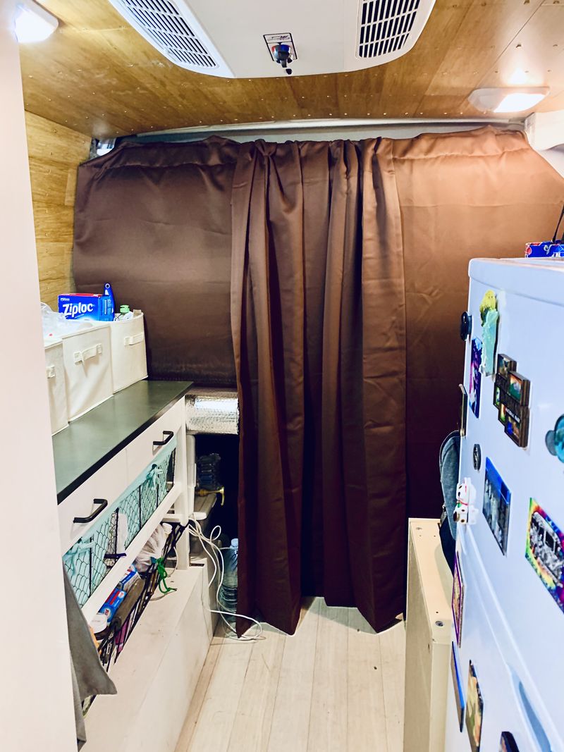 Picture 5/16 of a Sustainably built 2018 Ram Promaster with lithium batteries for sale in Palo Alto, California