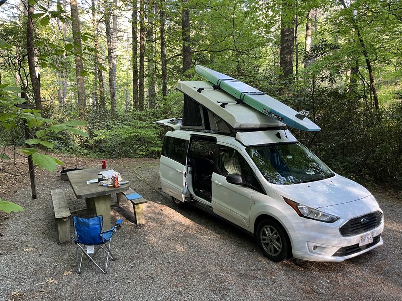 Picture 4/45 of a SOLD 2020 Ford Transit Connect Ursa Minor Pop-Top  for sale in Roanoke, Virginia