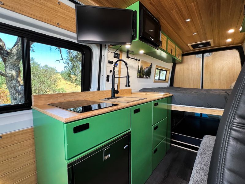 Picture 4/16 of a 2024 Sprinter Conversion - Low Miles - AC + King Bed for sale in Sacramento, California