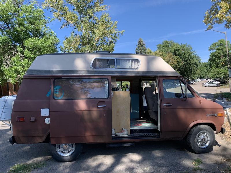 Picture 2/13 of a High roof, low miles vintage van for sale in Fort Collins, Colorado