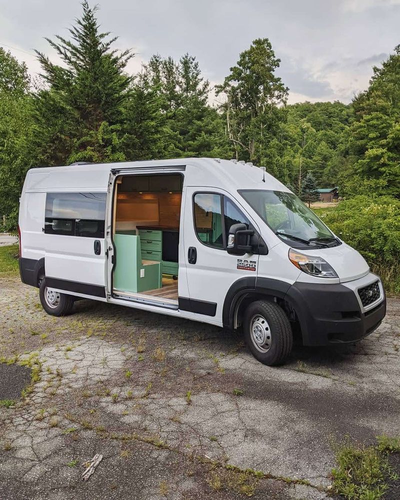Picture 1/15 of a 2021 Promaster 159" Professionally Built for sale in Boone, North Carolina